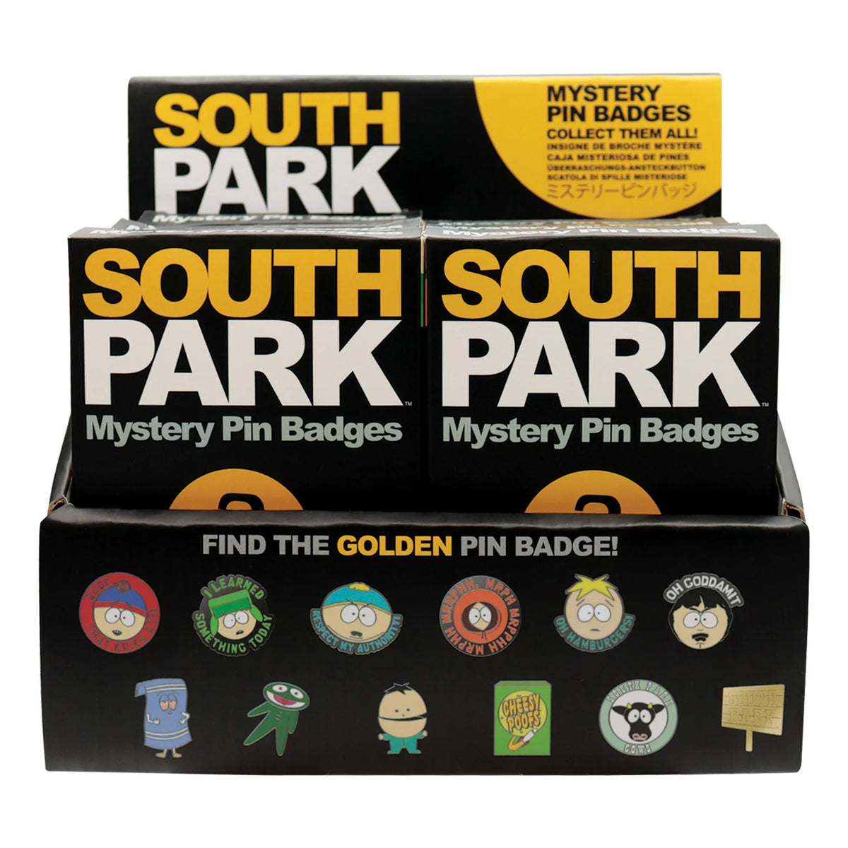 South Park Mystery Pin Badges