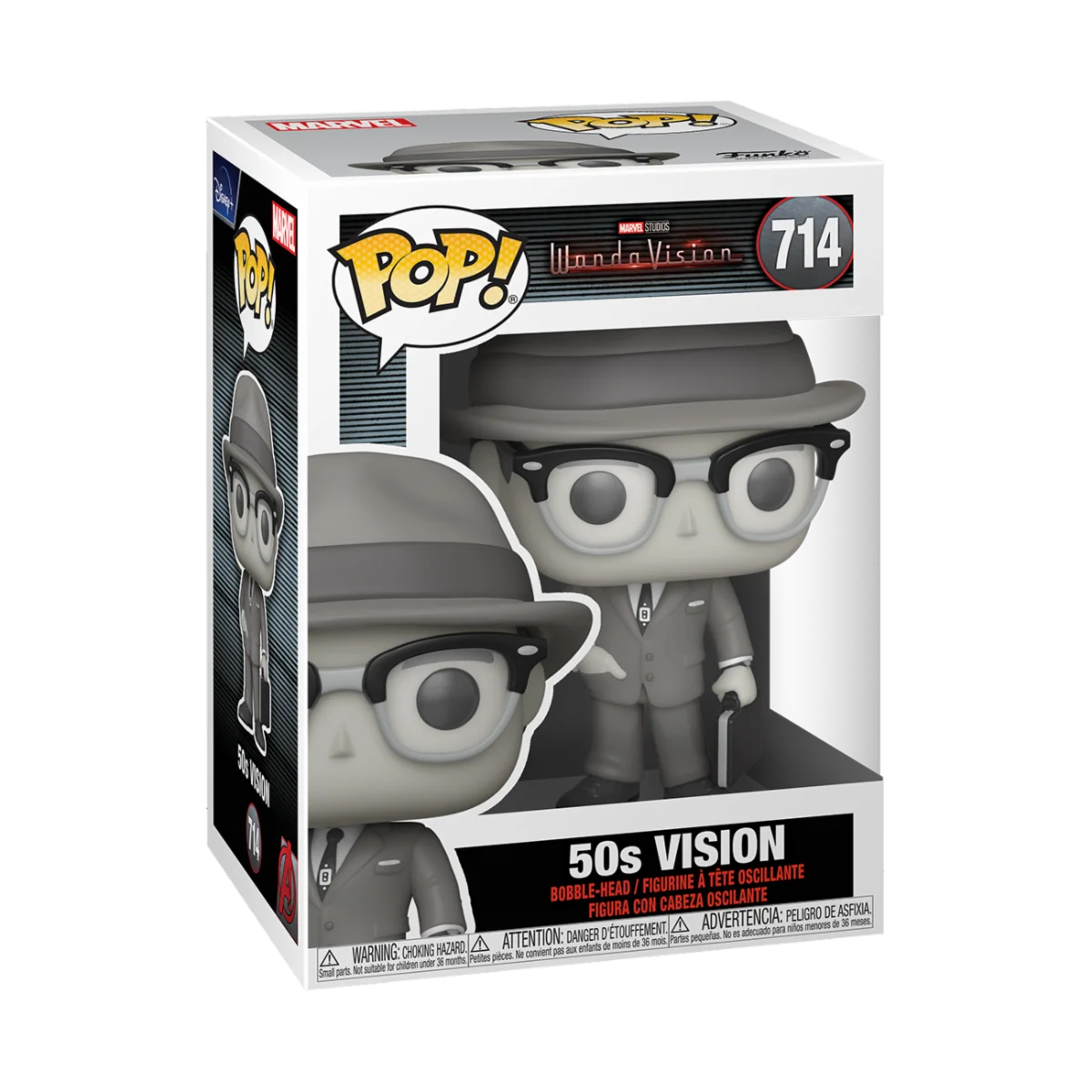 POP! Marvel: WandaVision: Vision 50s B&W 714