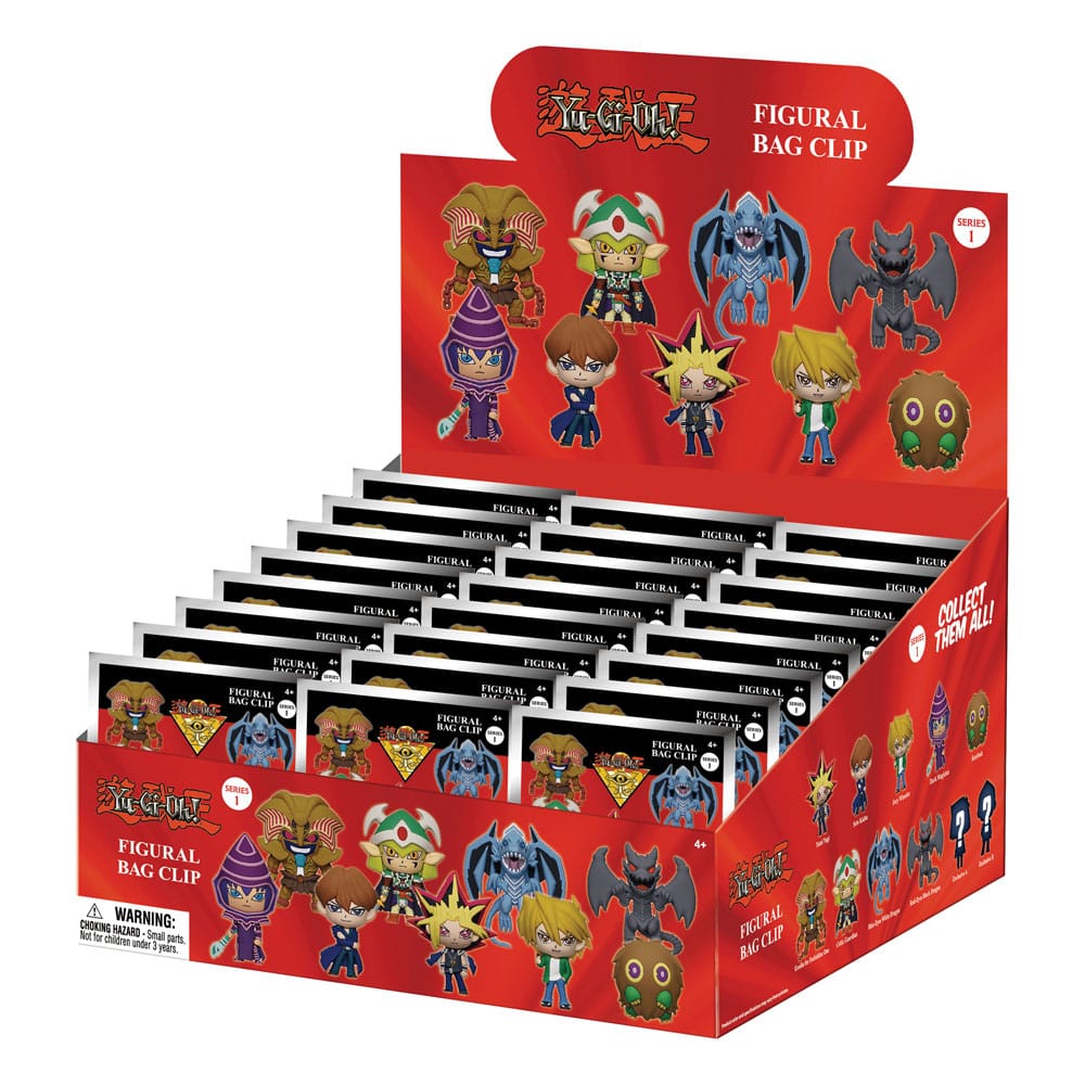 Yu-Gi-Oh 3D PVC Bag Clips Series 1