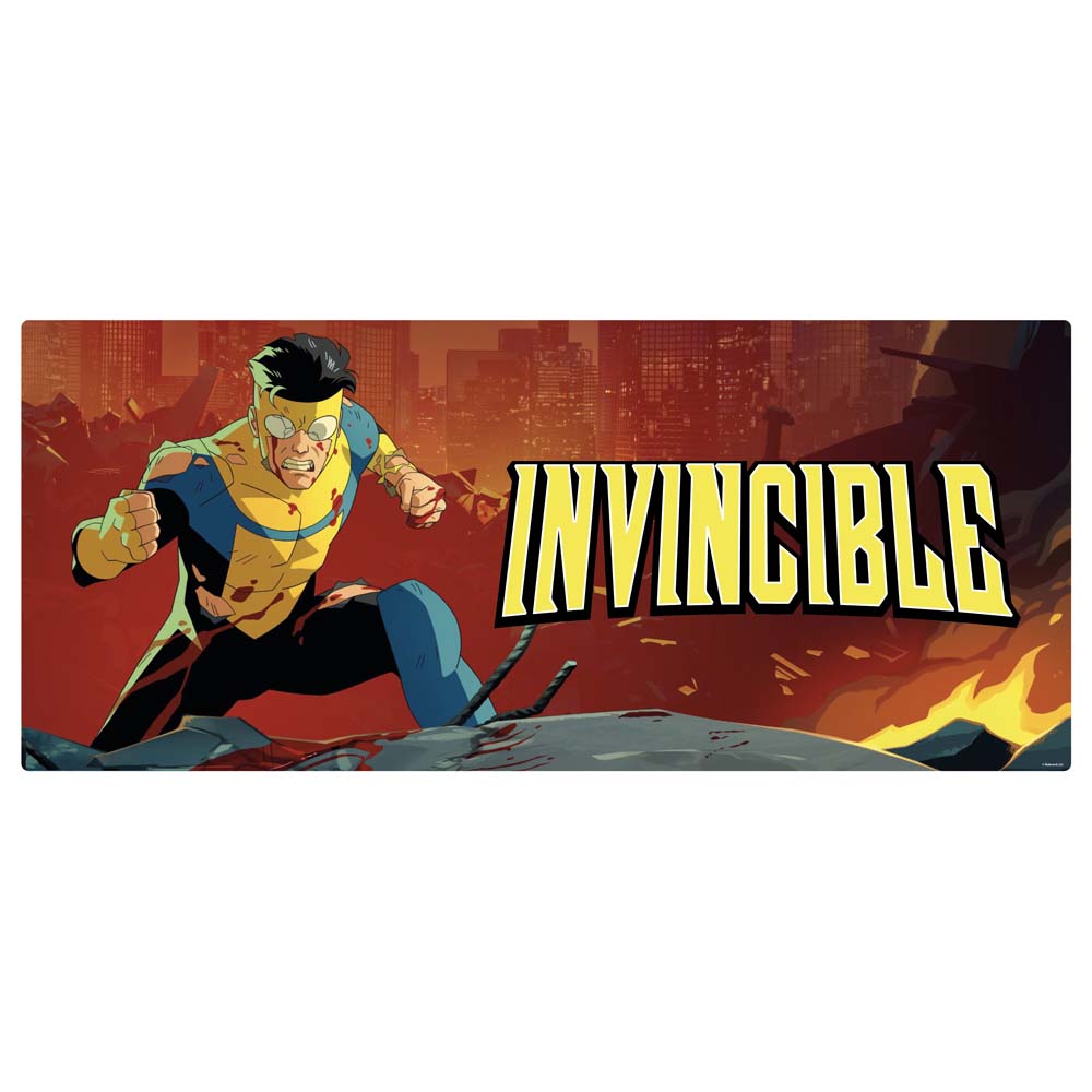 Invincible (Logo) Gaming Desk Mat