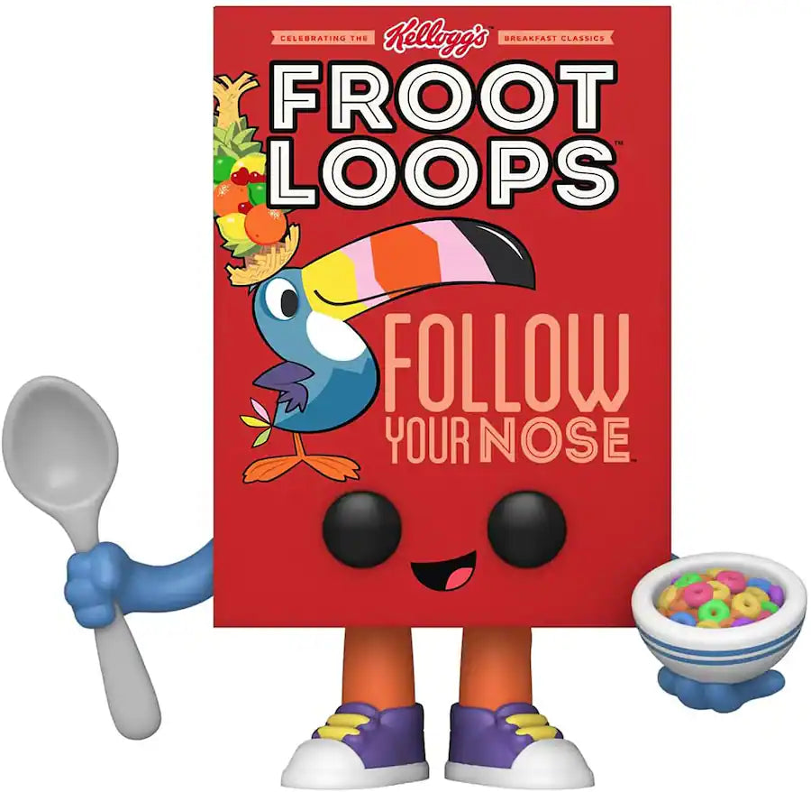 POP Vinyl: Kelloggs - Froot Loops Cereal Box