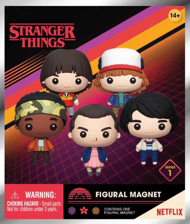 Stranger Things 3D Foam Magnets Series 1