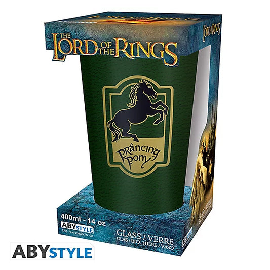 The Lord of The Rings Prancing Pony 400ml Glass