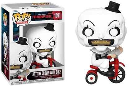 POP Movies: Terrifier- Art the Clown w/Bike 1591