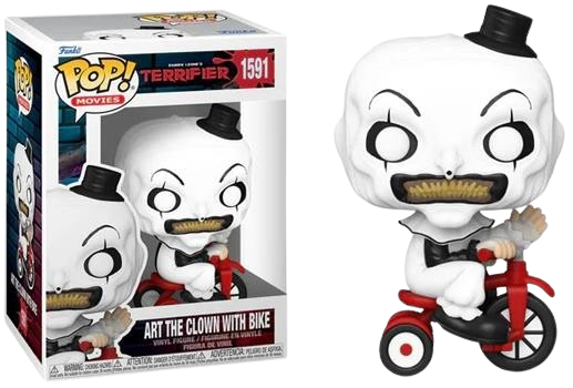POP Movies: Terrifier- Art the Clown w/Bike 1591