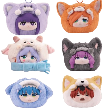 Frieren Animal Party Keychains
