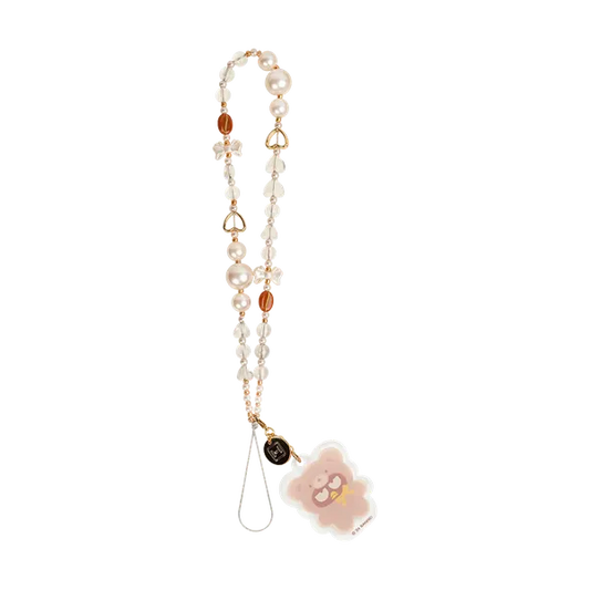 Sanrio Acrylic Beaded Strap - Latte Bear [Badtz-ma