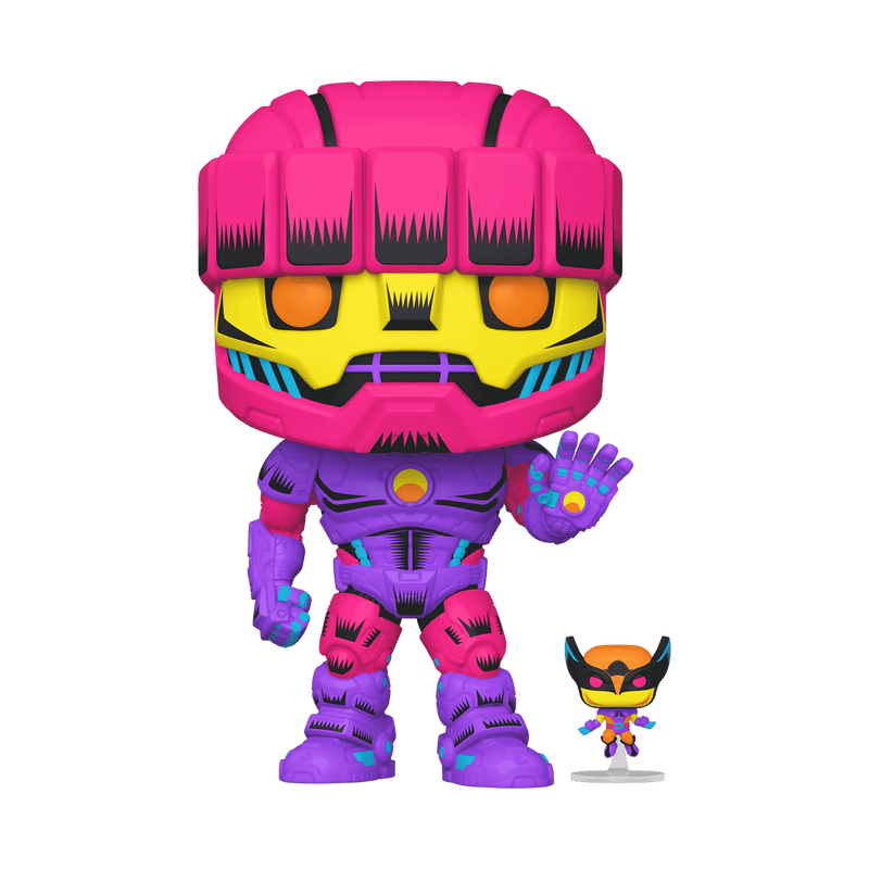 POP! X-Men: Sentinel (w/Wolverine) Blk Light Chase