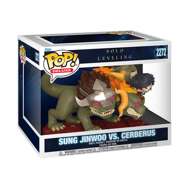 POP! Deluxe: Solo Leveling - Jinwoo vs Cerberus