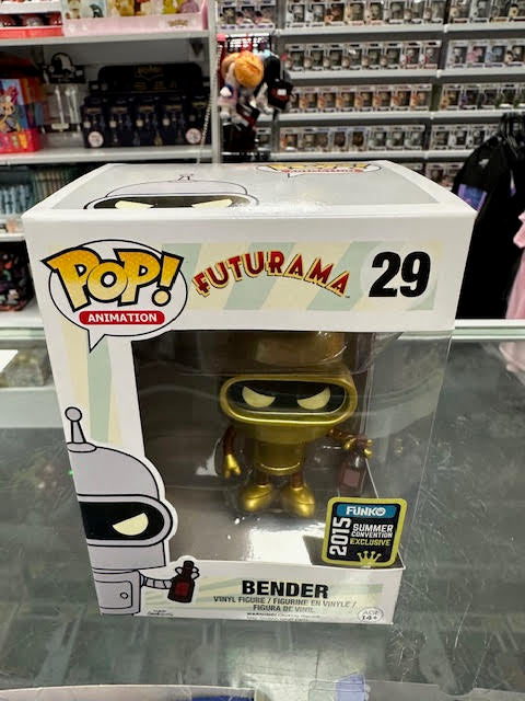 POP: Animation: Futurama: Bender 29 Gold 2015 SC
