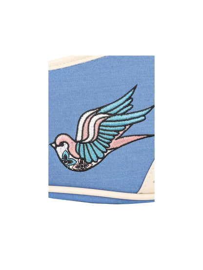 Banned Apparel: Blue Marilou Swallow Handbag