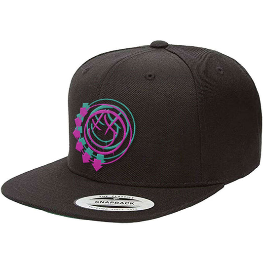 Blink-182 Unisex Snapback Cap: Double Six Arrows