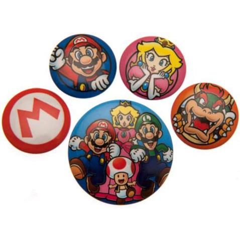 Super Mario (Mario) Badge Pack