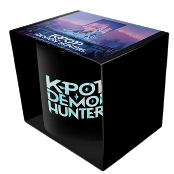 K-Pop Demon Hunters (Logo) Black Mug