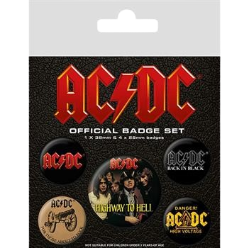 AC/DC Badge Pack