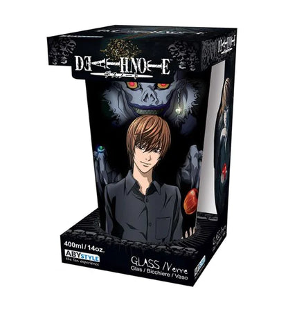 Death Note Light & Misa 400ml Glass