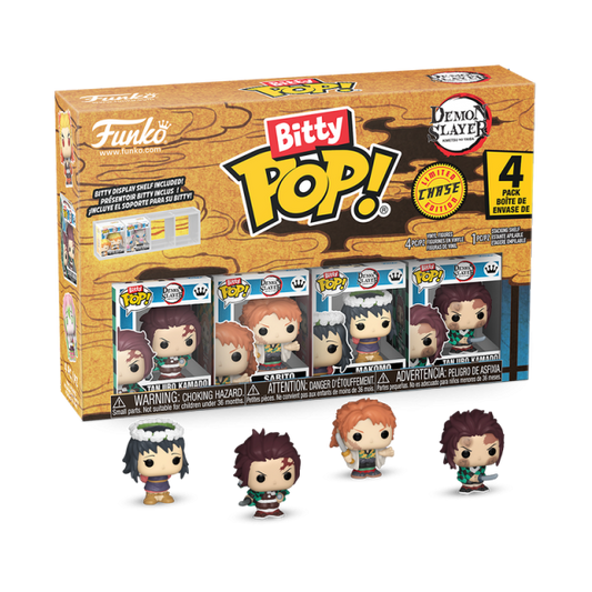 Bitty POP 4pk: Demon Slayer - Tanjiro