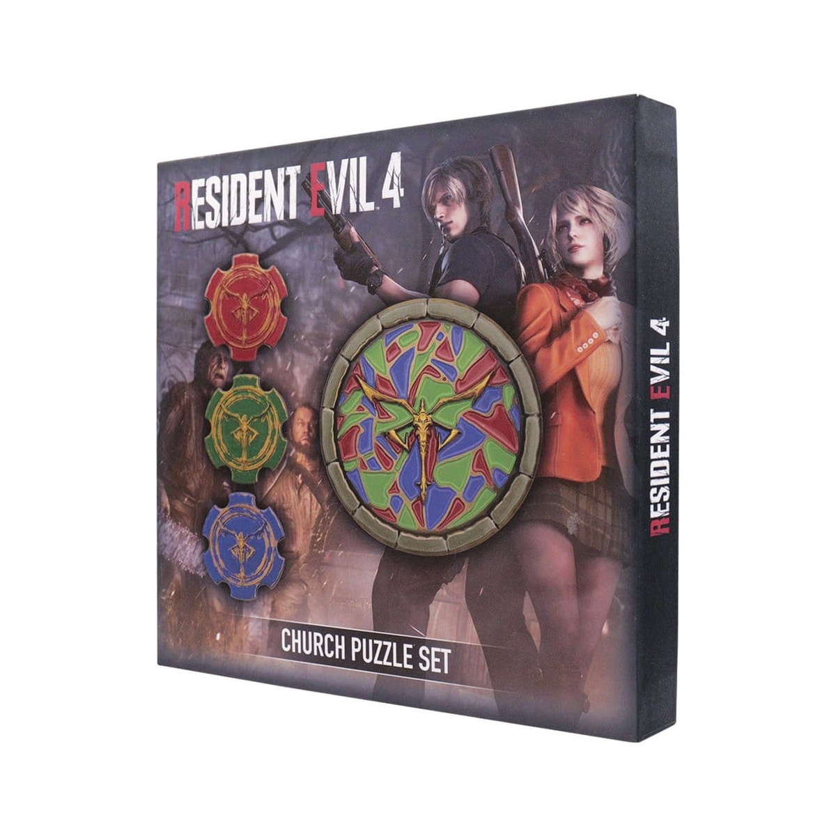 Resident Evil 4 LE Church Puzzle Medallion Set
