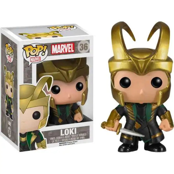 POP: Marvel: Loki w/Helmet 36