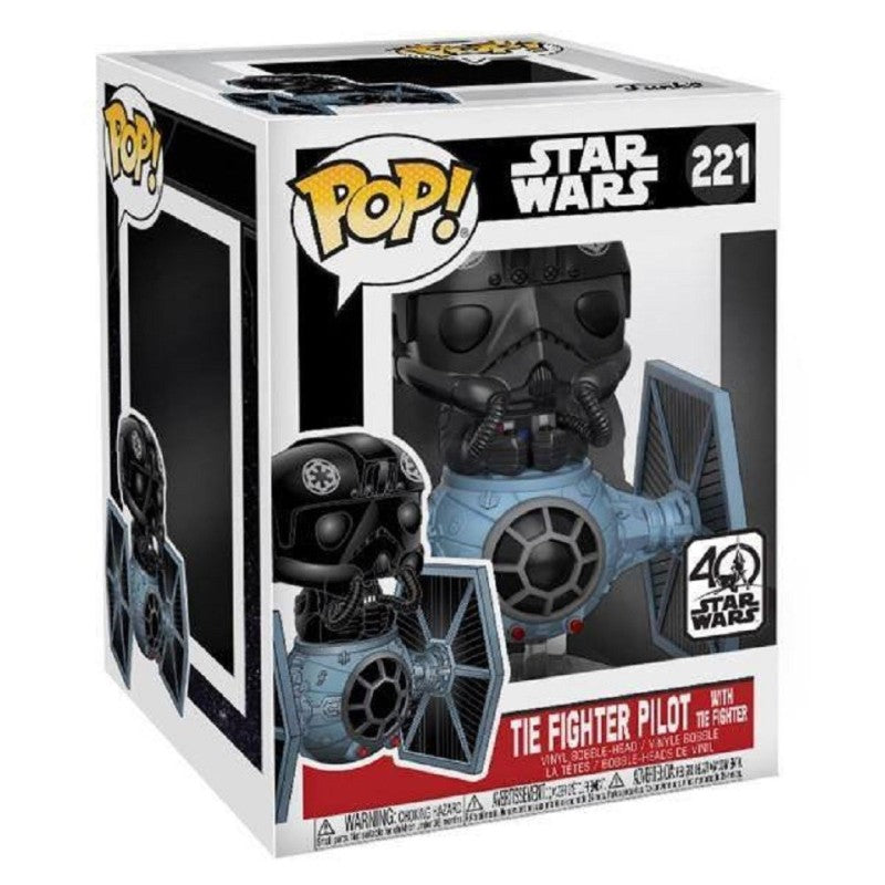 POP: Star Wars: Tie Fighter Pilot w/Fighter 221