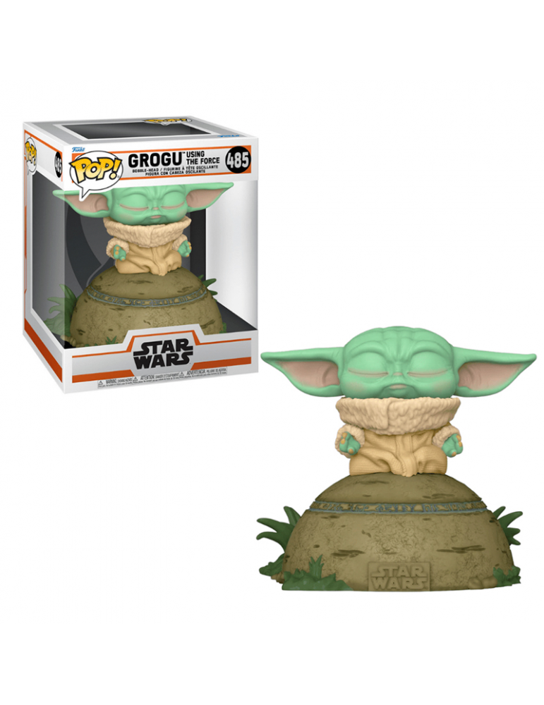 POP! Deluxe: Mandalorian - Grogu Using Force 485