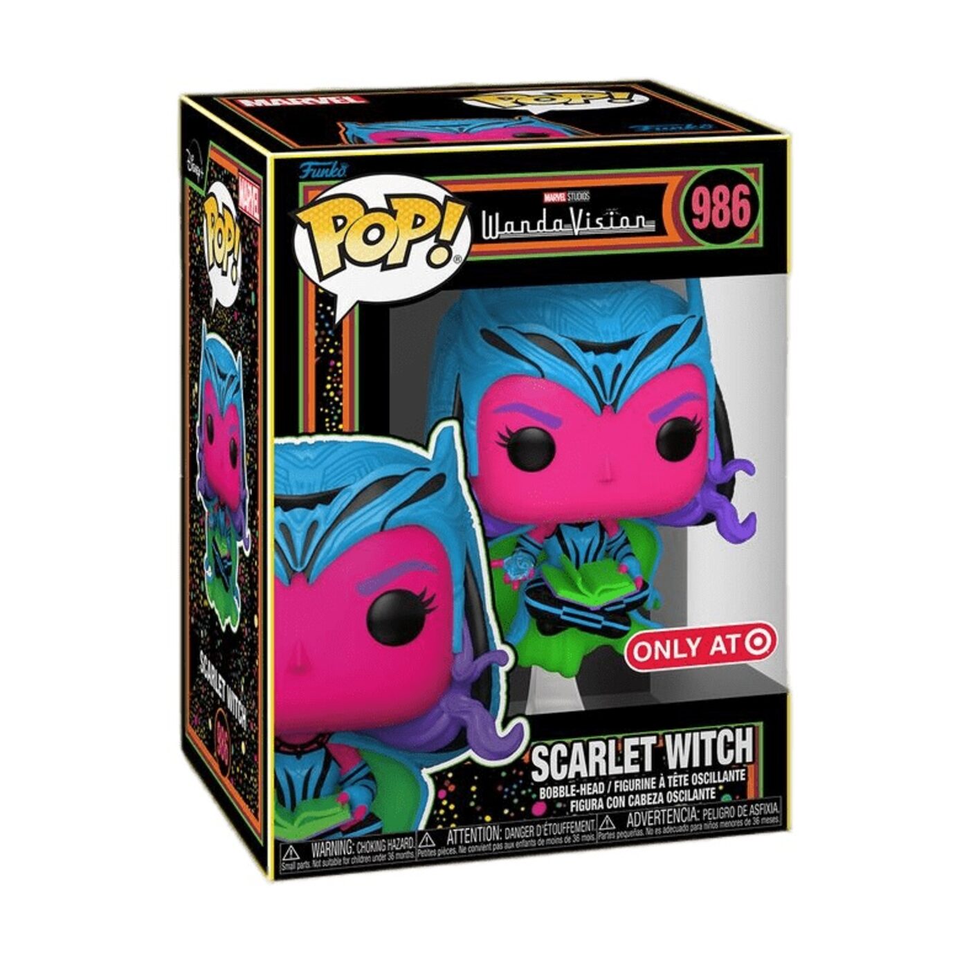 POP: Marvel: Scarlet Witch Blacklight 986