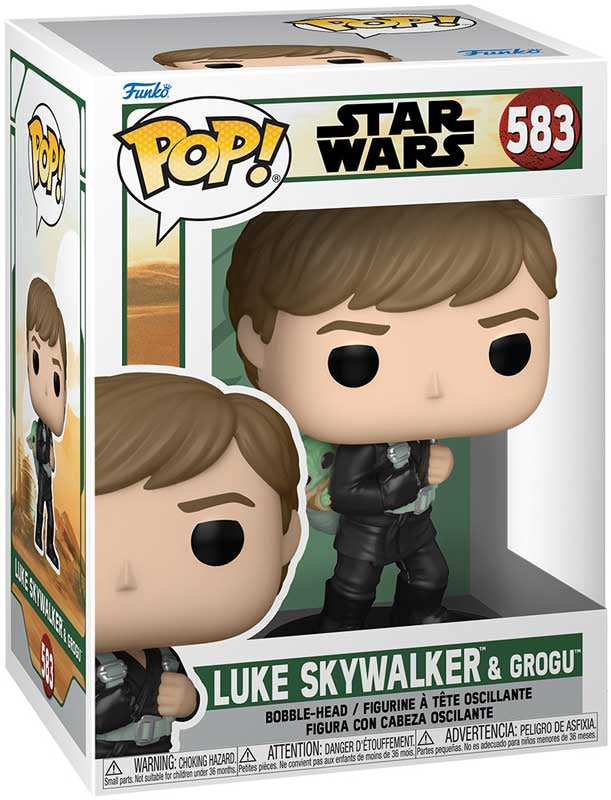 POP Star Wars: BoBF- Luke Training Grogu 583