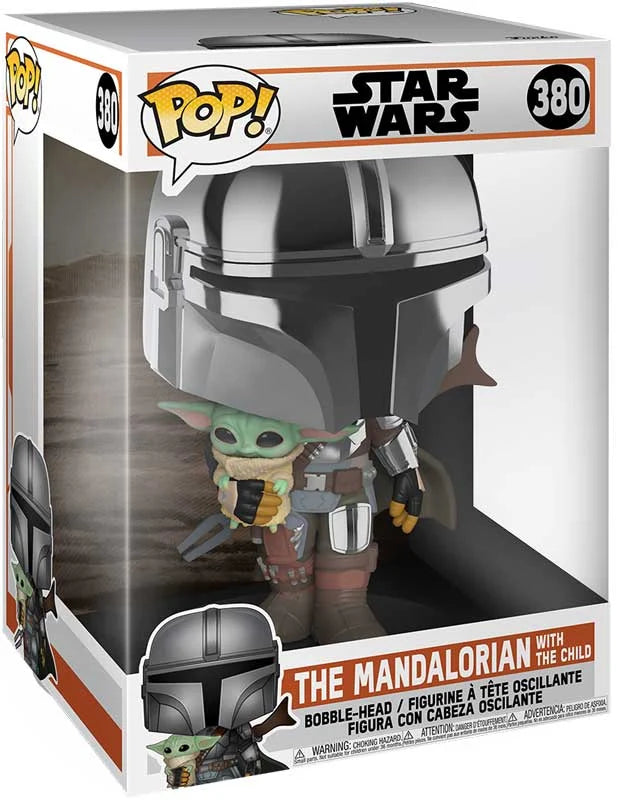 POP! Star Wars The Mandalorian With The Child 10" (380)
