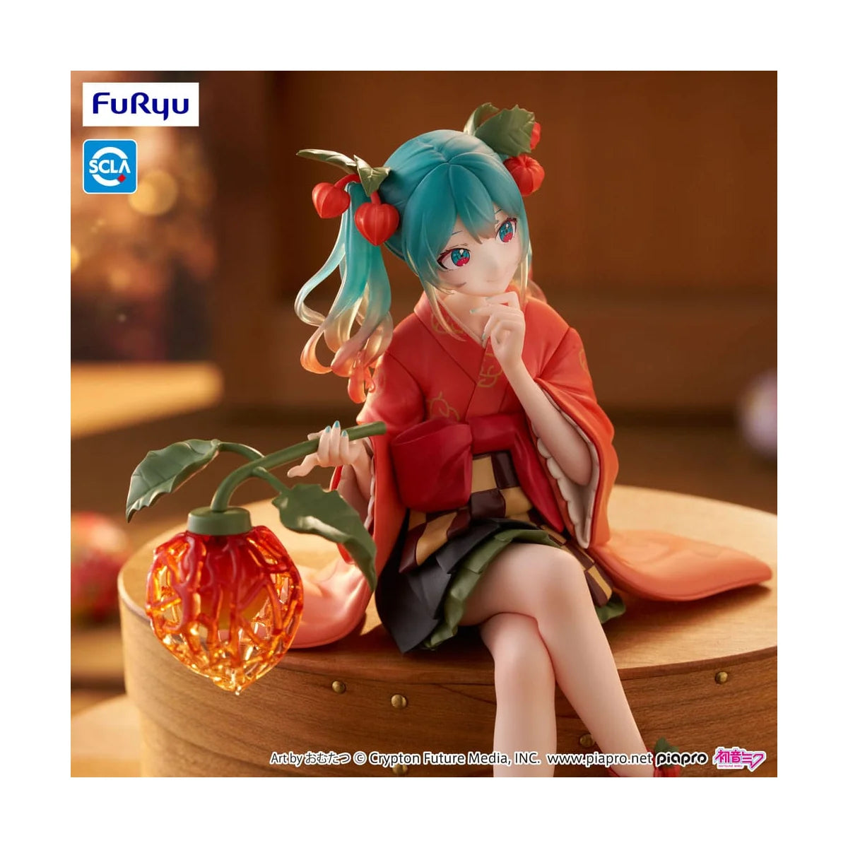 Hatsune Miku Noodle Stopper Figure Winter Cherry
