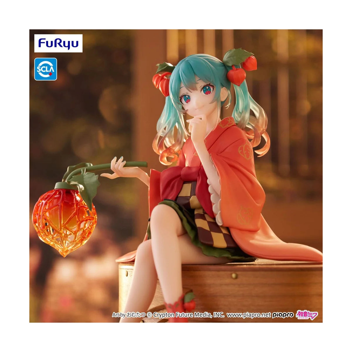 Hatsune Miku Noodle Stopper Figure Winter Cherry