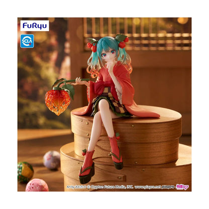 Hatsune Miku Noodle Stopper Figure Winter Cherry