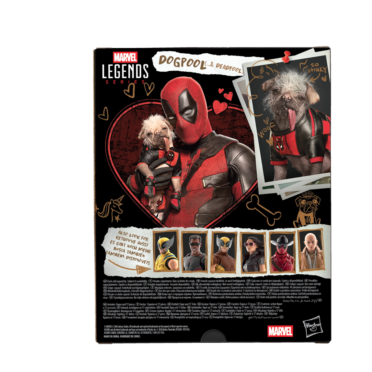 Deadpool & Wolverine Dogpool & Deadpool Figure