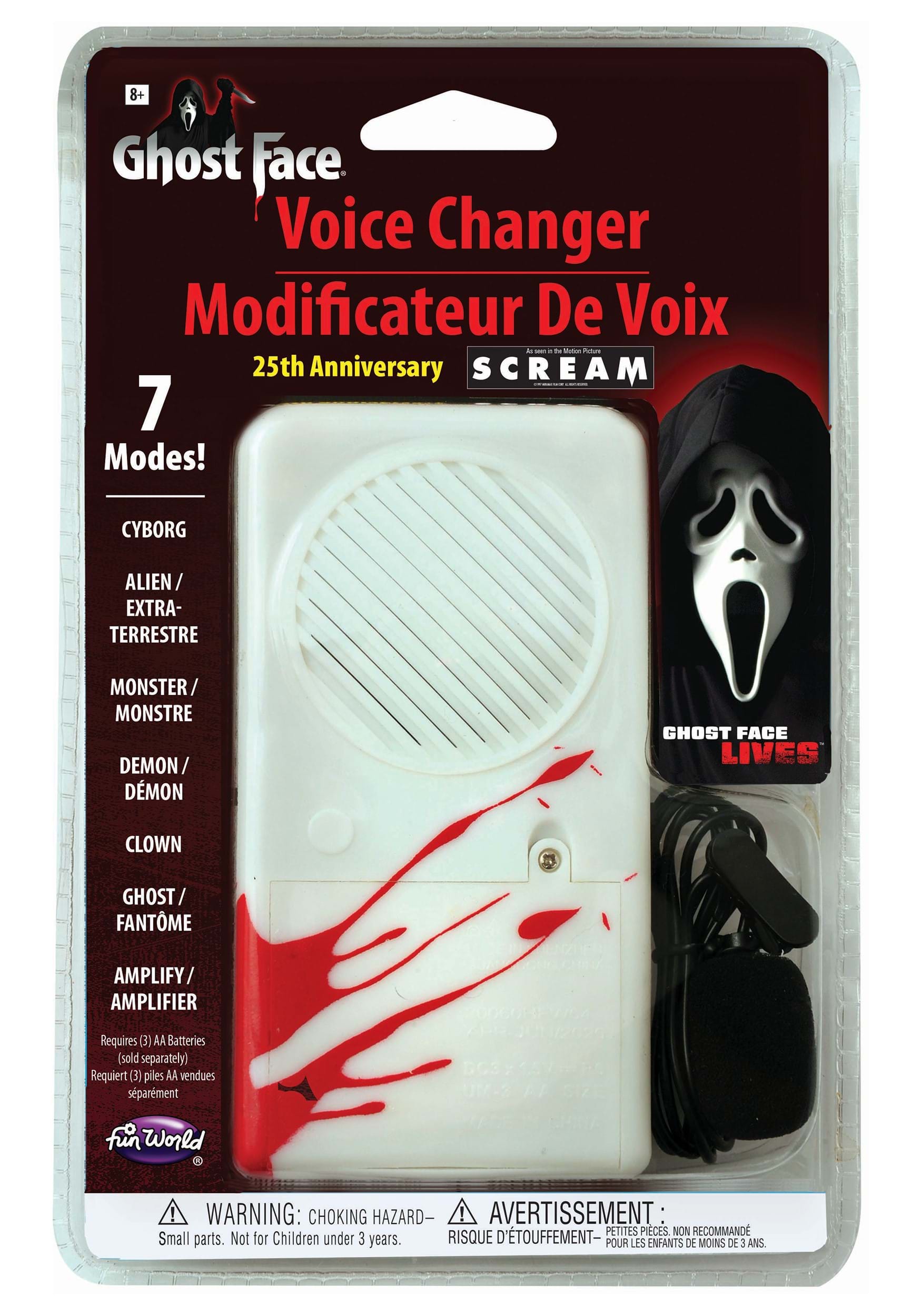 Ghost Face� 25th Anniversary Deluxe Voice Changer