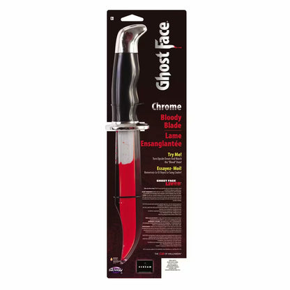 Ghost Face Deluxe Bleeding Knife