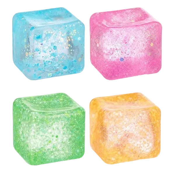 Glitter Cube Squish