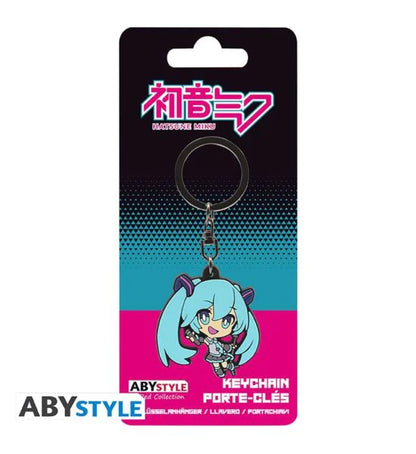 Hatsune Miku Chibi PVC Keychain