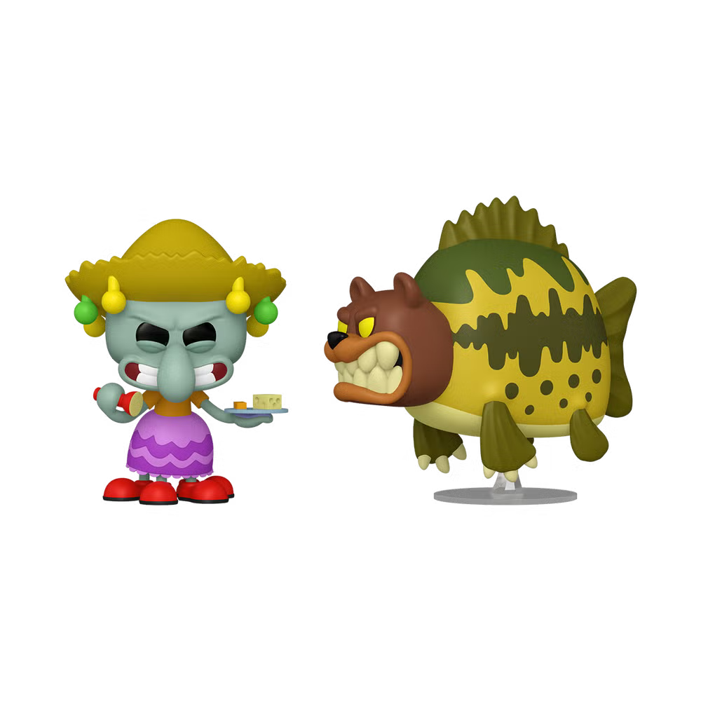 POP! Animation: SpongeBob SquarePants S5 - Squidward & Sea Bear 2-Pack