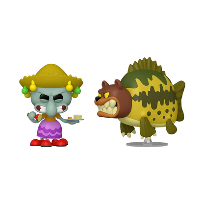 POP! Animation: SpongeBob SquarePants S5 - Squidward & Sea Bear 2-Pack