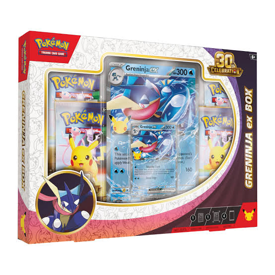 Pokémon TCG: ex Box - Greninja - 30th Celebration