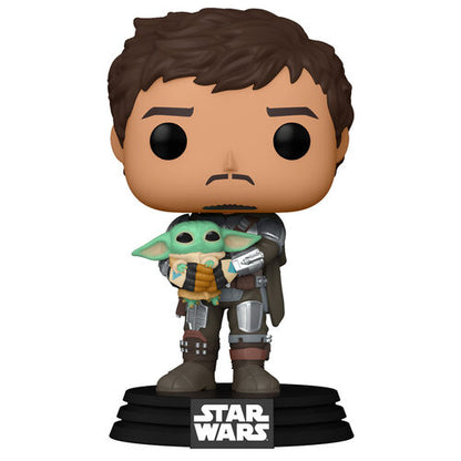 POP Star Wars: Mandalorian - Mando Holding Child