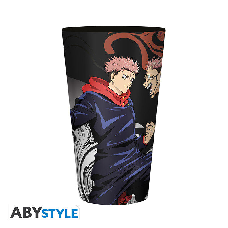 Jujutsu Kaisen Itadori vs Sukuna 400ml Glass
