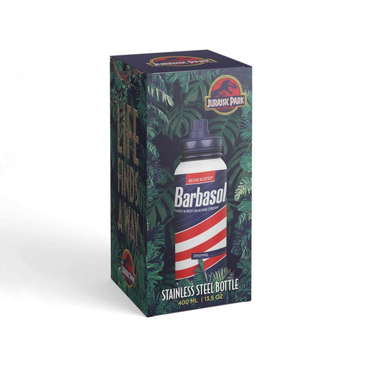 Jurassic Park Metallic Barbasol Water Bottle