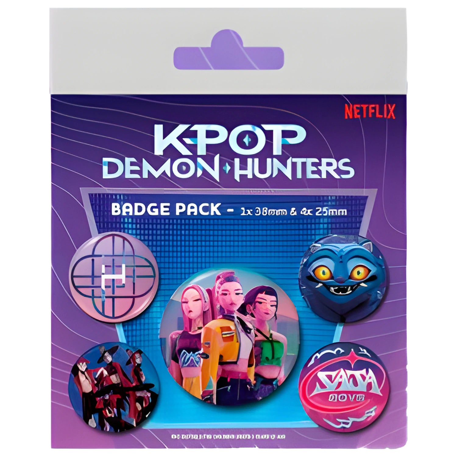 K-Pop Demon Hunters Badge Pack