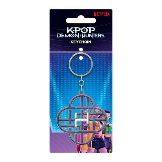 K-Pop Demon Hunters (Huntrix Logo) Metal Keychain