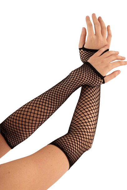 Large Net Sleeve Gloves
