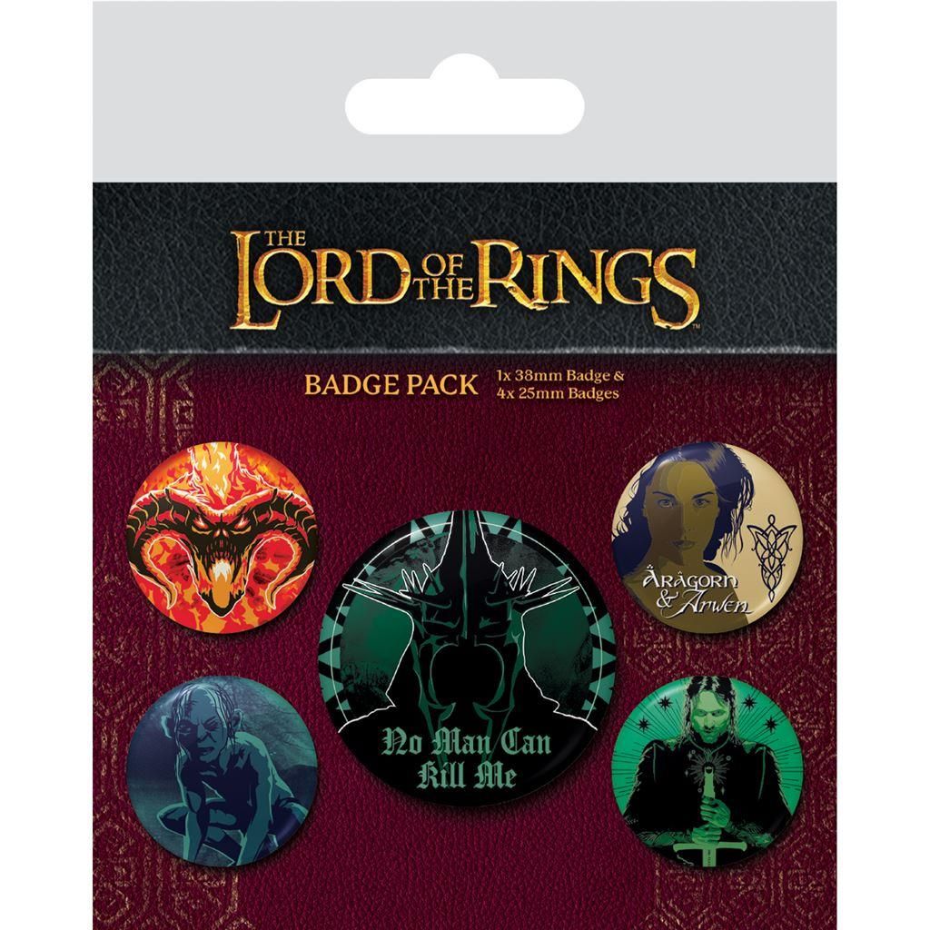 Lord of the Rings (Be Bold) Badge Pack