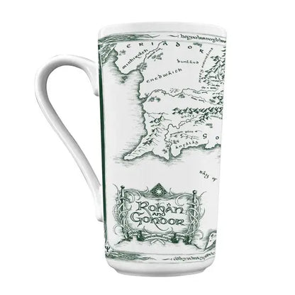 Lord of the Rings (White Map) Grande Mug