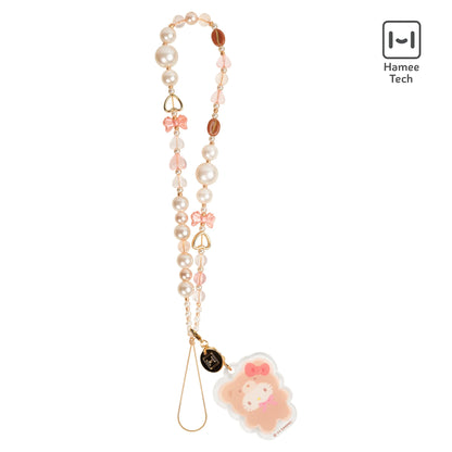 Sanrio Acrylic Beaded Strap Latte Bear Hello Kitty