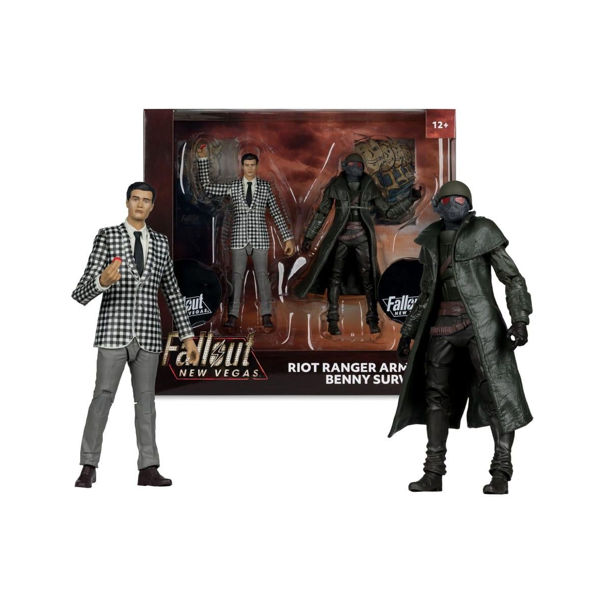 Fallout: New Vegas Statue Riot Ranger + Benny