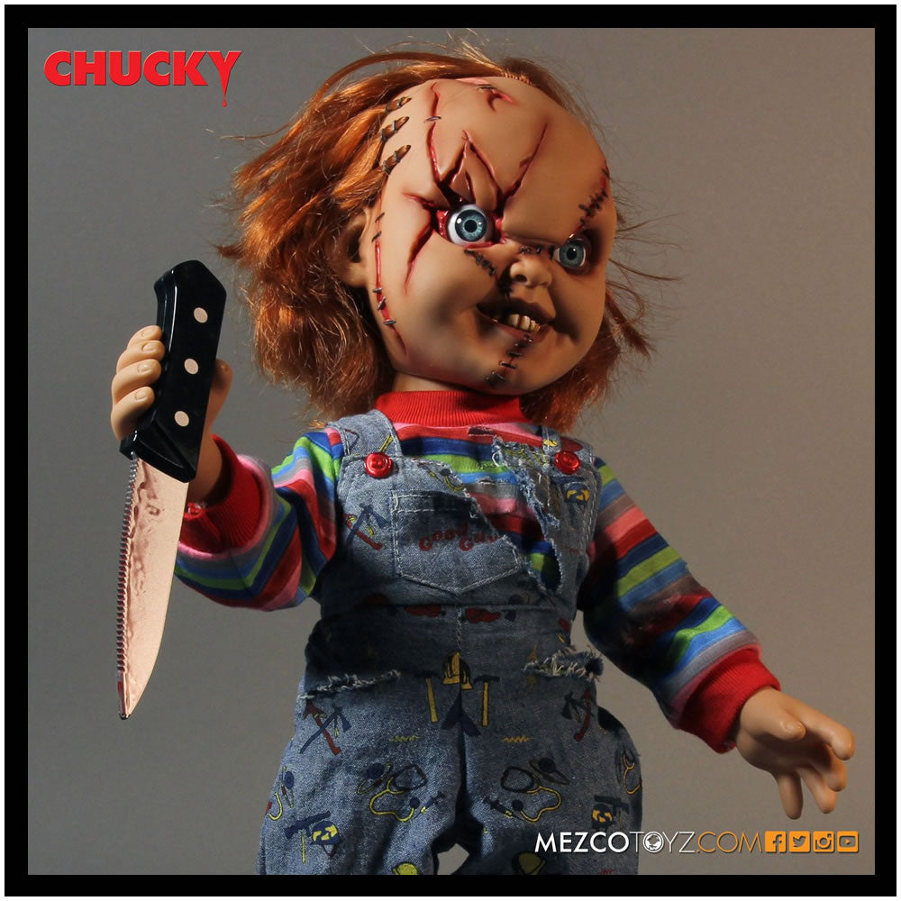 Scarred Chucky 15" Talking Doll - Child's Play